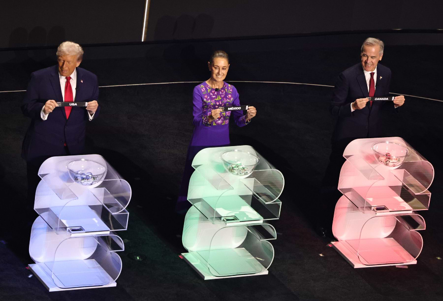 representantes por país del sorteo del Mundial 2026