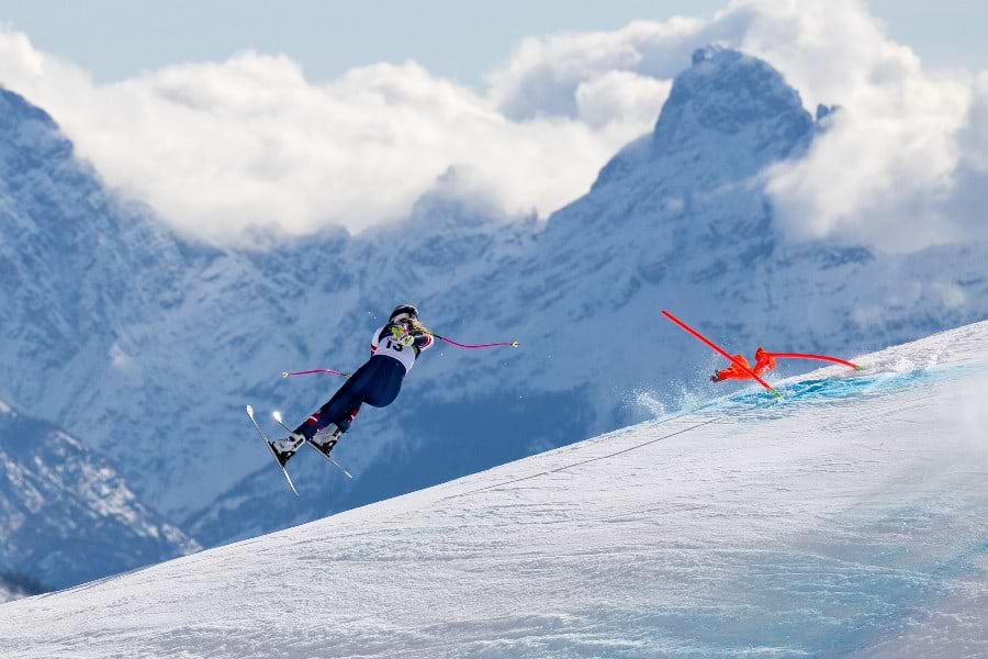accidente de Lindsey Vonn
