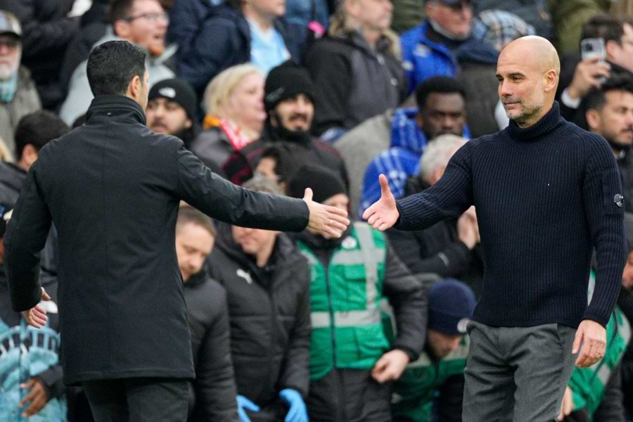 rivalidad de arteta y guardiola