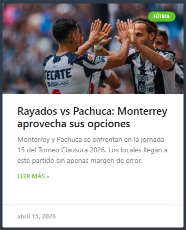 nota de rayados