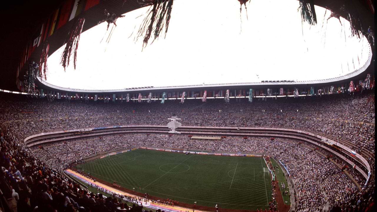 estadio azteca mexico mundial 1986