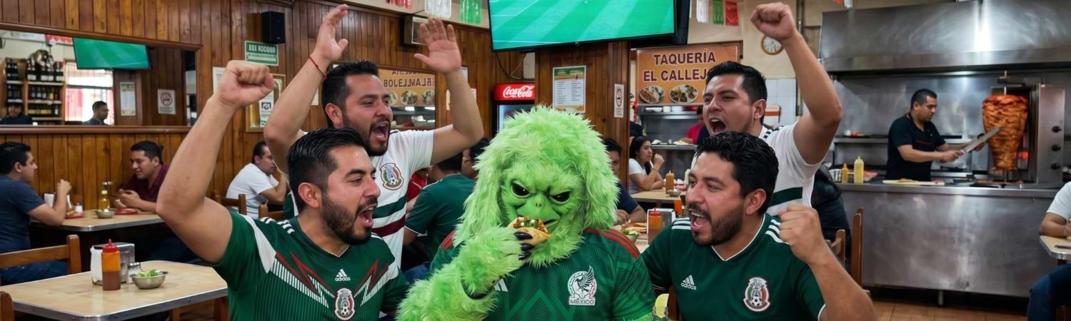 etson comiedo con mexicanos