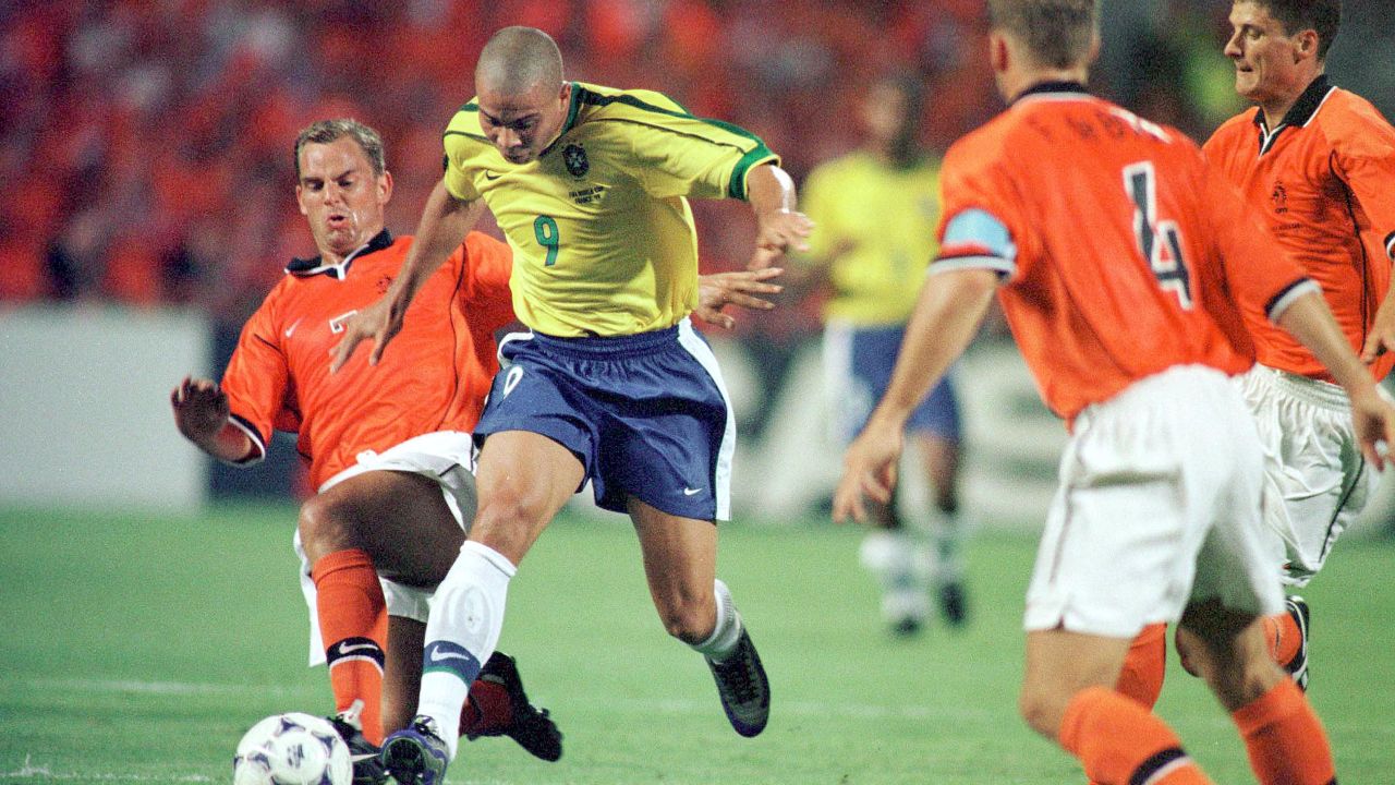 ronaldo en el El Mundial de Francia 1998