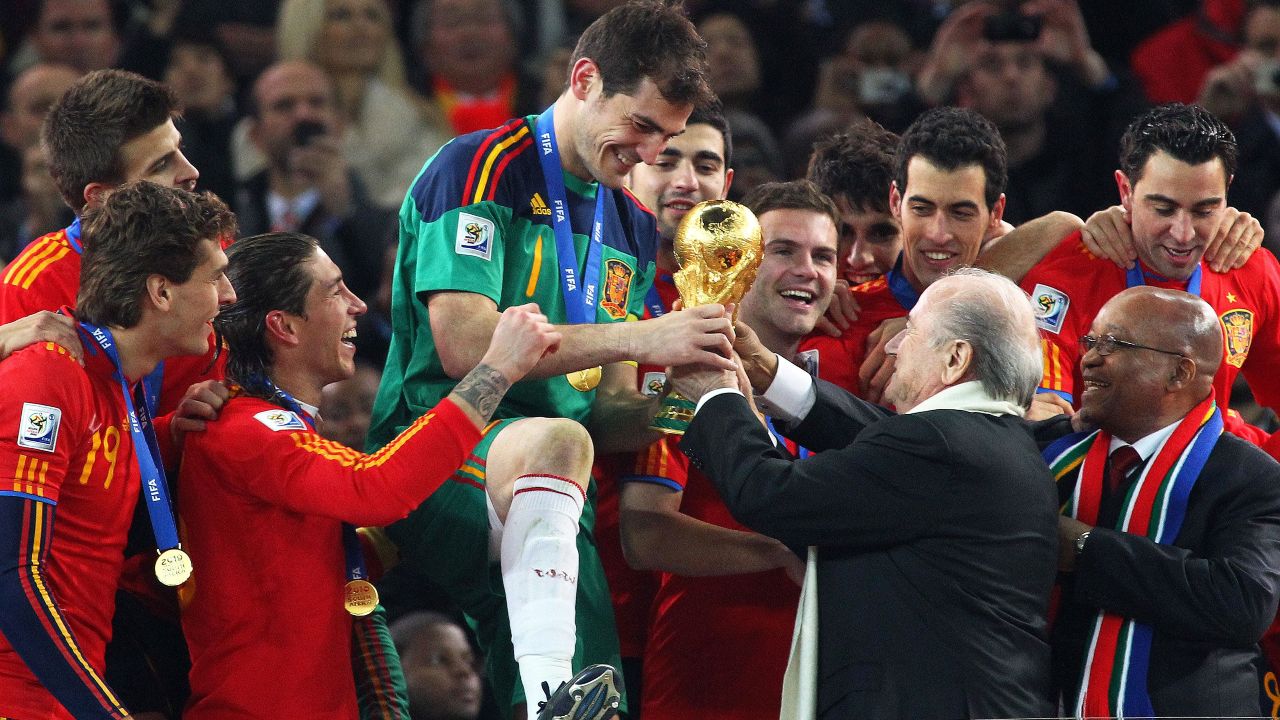 España gana copa del mundo Sudáfrica 2010