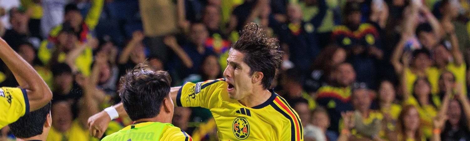 Alan Cervantes en el Necaxa vs América de liga mx 2026