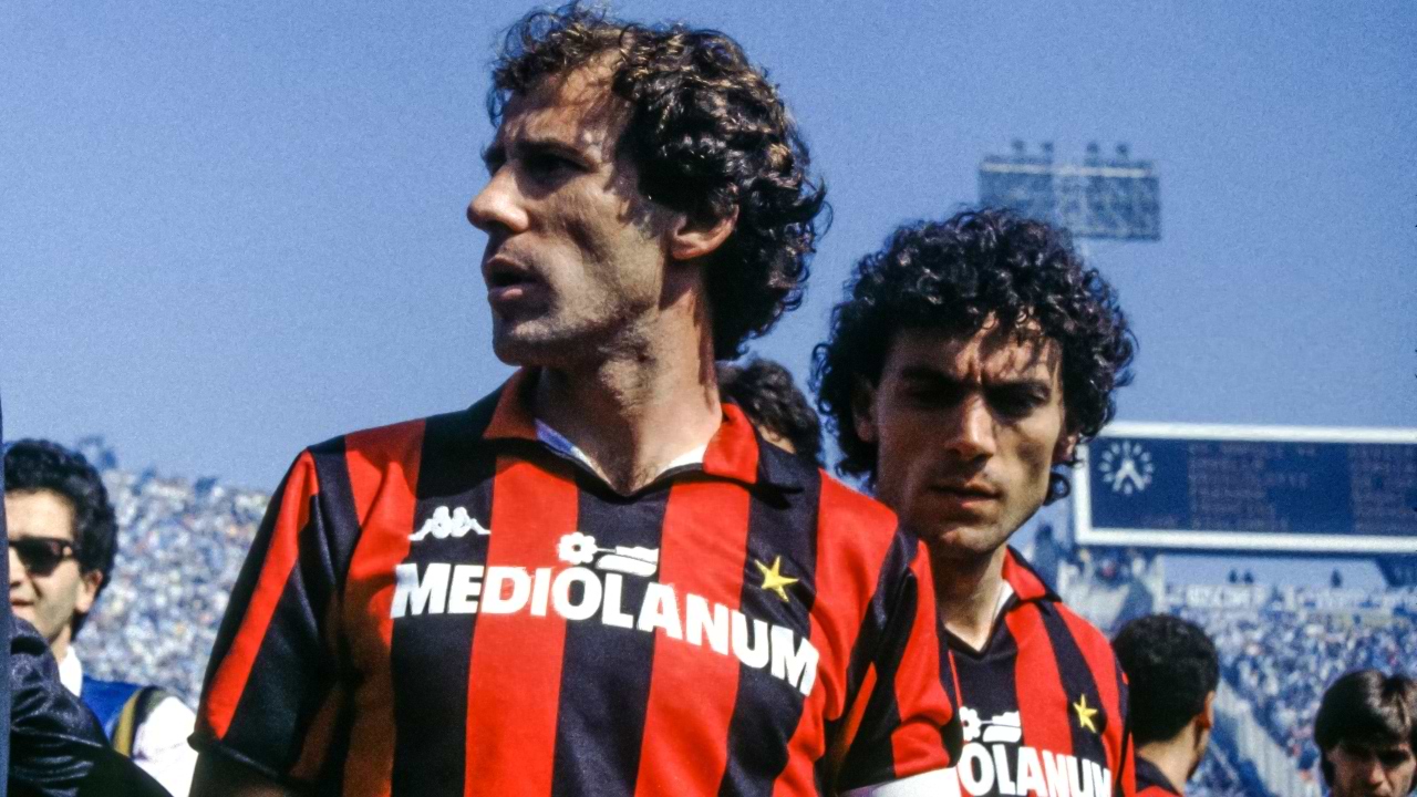 Franco Baresi en ac milan 1980 1990