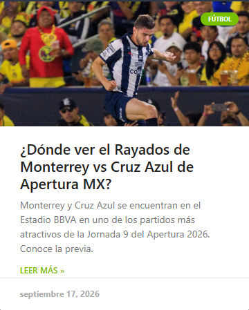 rayados vs cruz azul de liga mx 2026