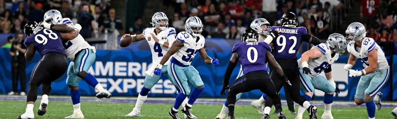 Dallas Cowboys de NFL no son favoritos en 2026