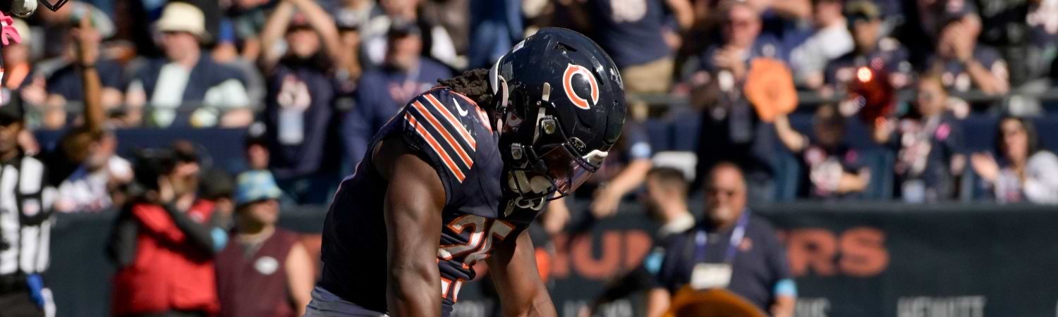 Kyle Monangai en Chicago Bears vs Green Bay Packers NFL 2026