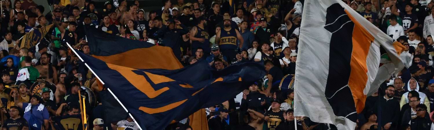 fans de la UNAM en el Atlante vs Pumas Apertura 2026 de la Liga MX