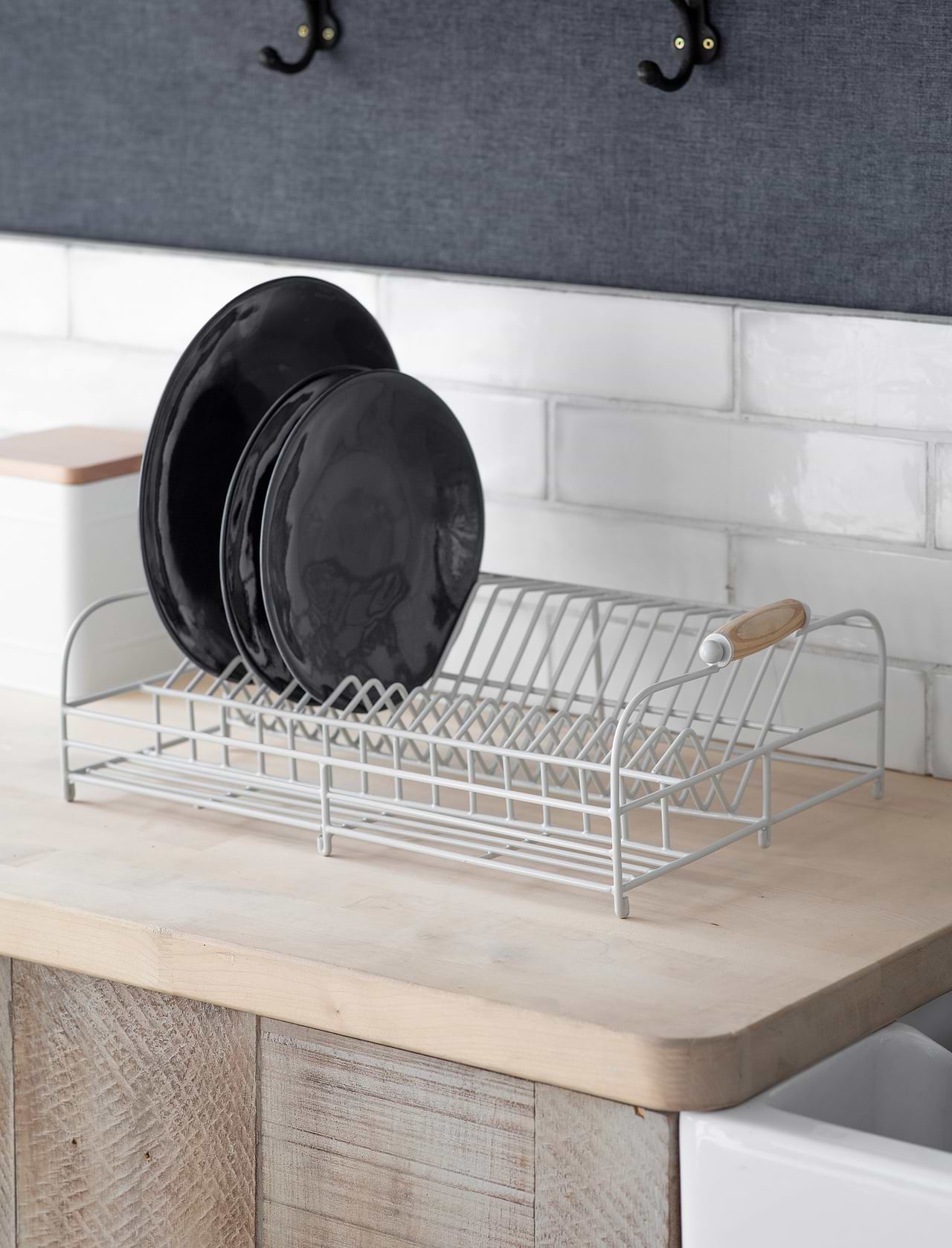 Classic Wire Dish Rack Chalk Garden Trading