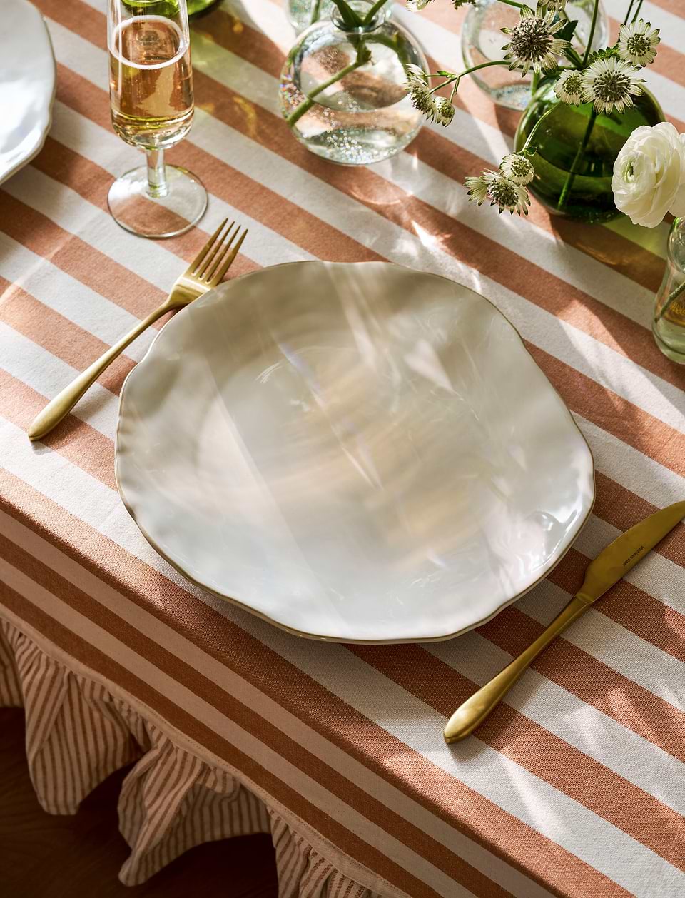 Ithaca Dinner Plate White