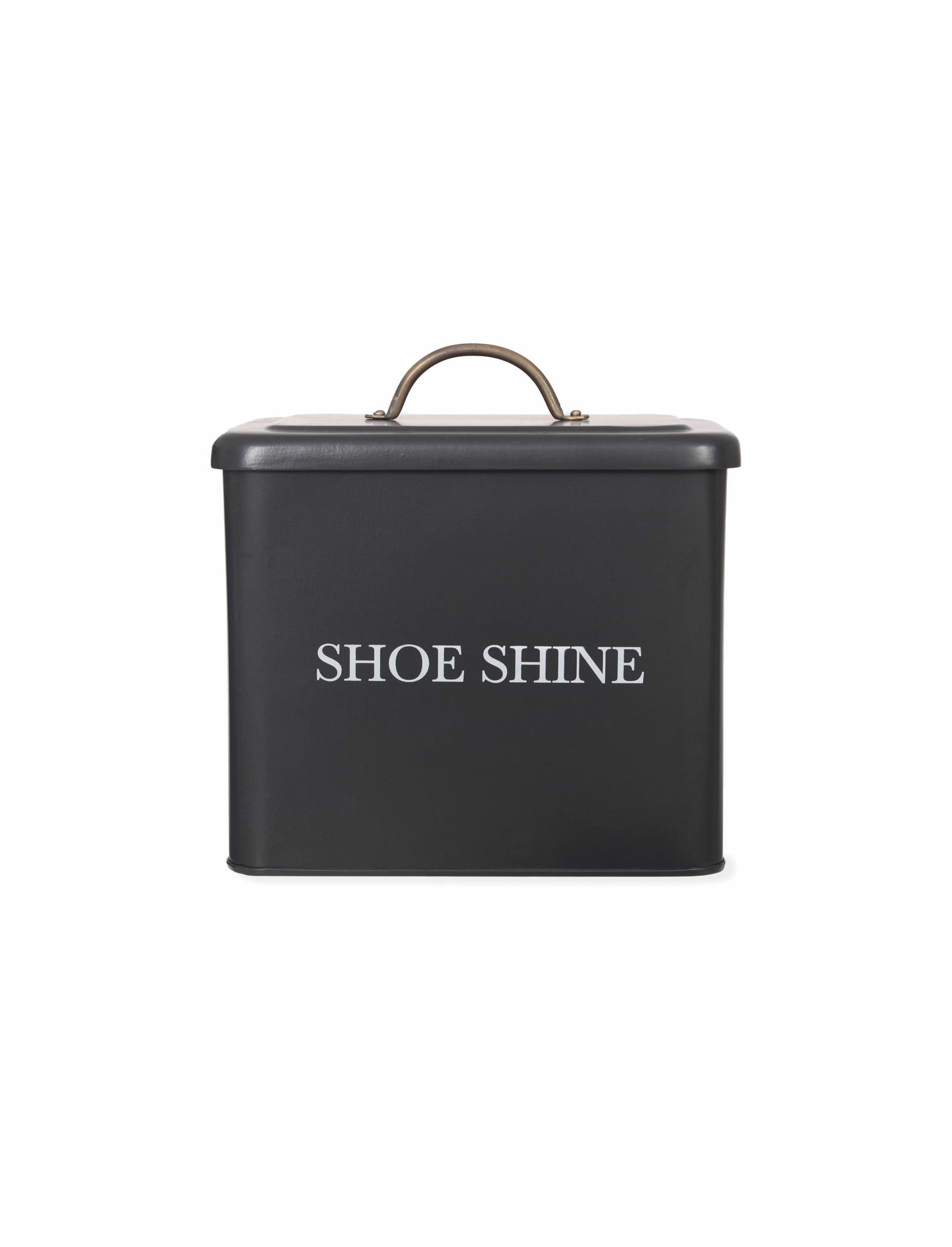 Original Shoe Shine Box - Steel, Carbon | Garden Trading