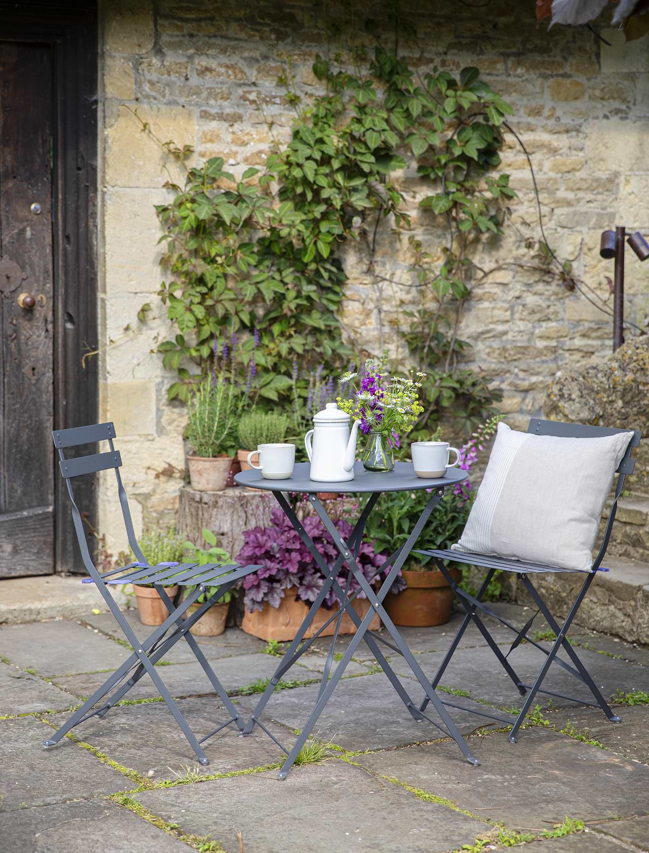 Bistro Set Small Outdoor Table With Two Chairs Rive Droite Bistro