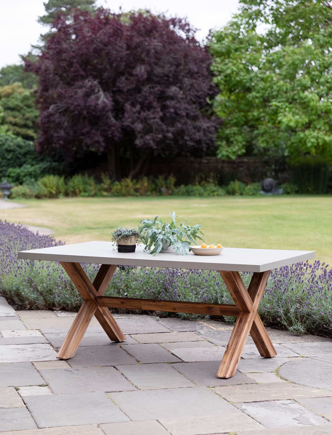 Burford Table Small Natural Garden Trading