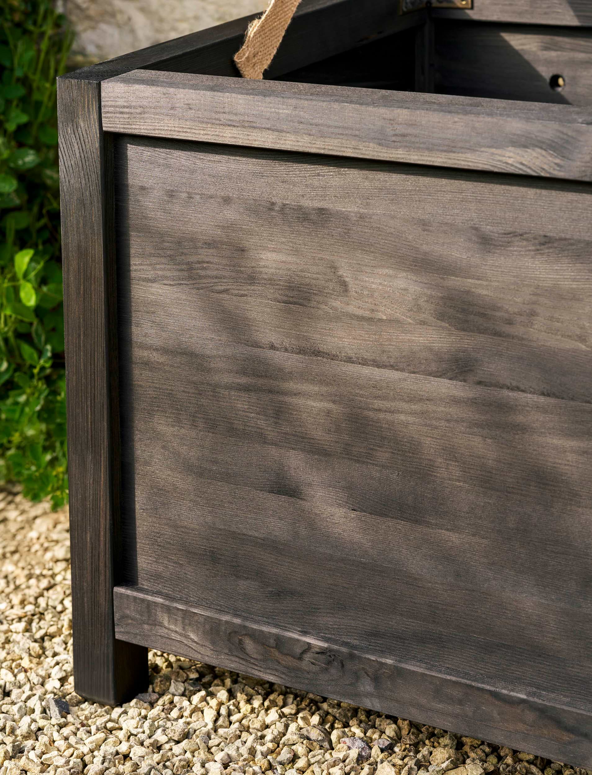 Moreton Outdoor Storage Box - Spruce, Black, Large