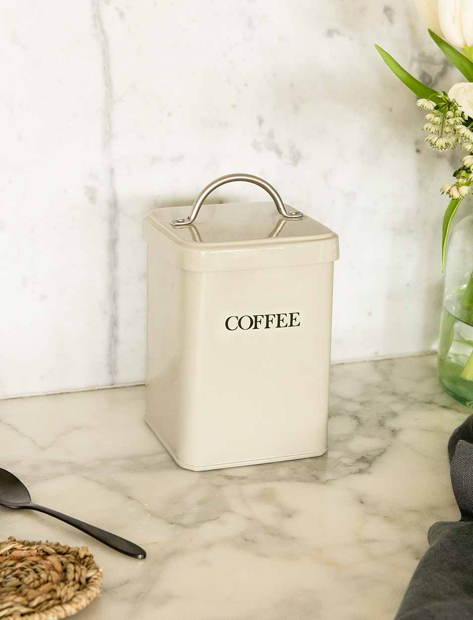 Original Coffee Canister Clay Garden Trading