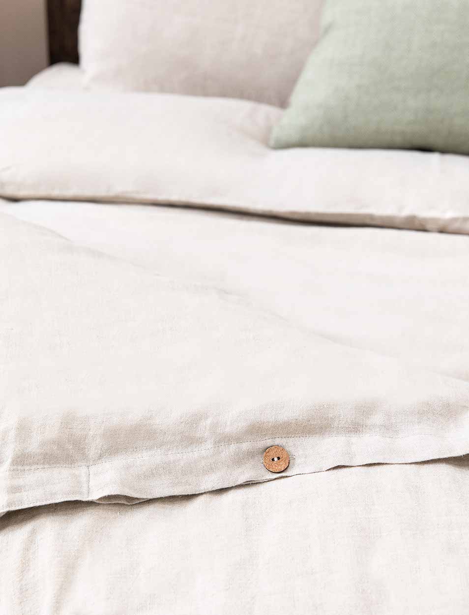 Pembridge Duvet Cover Double - Linen, Natural | Garden Trading