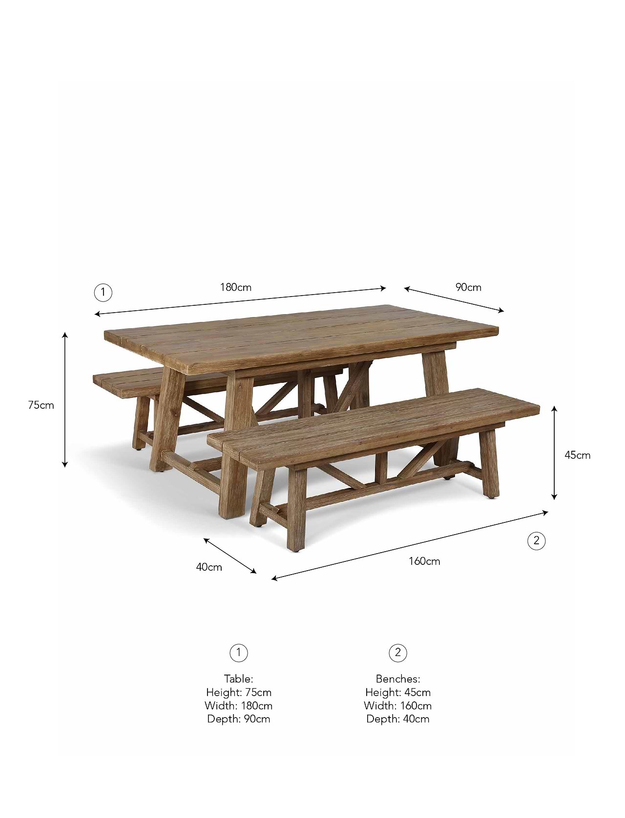 Home Depot Kitchen Table Bench Dimensions Garden Table Small Bench