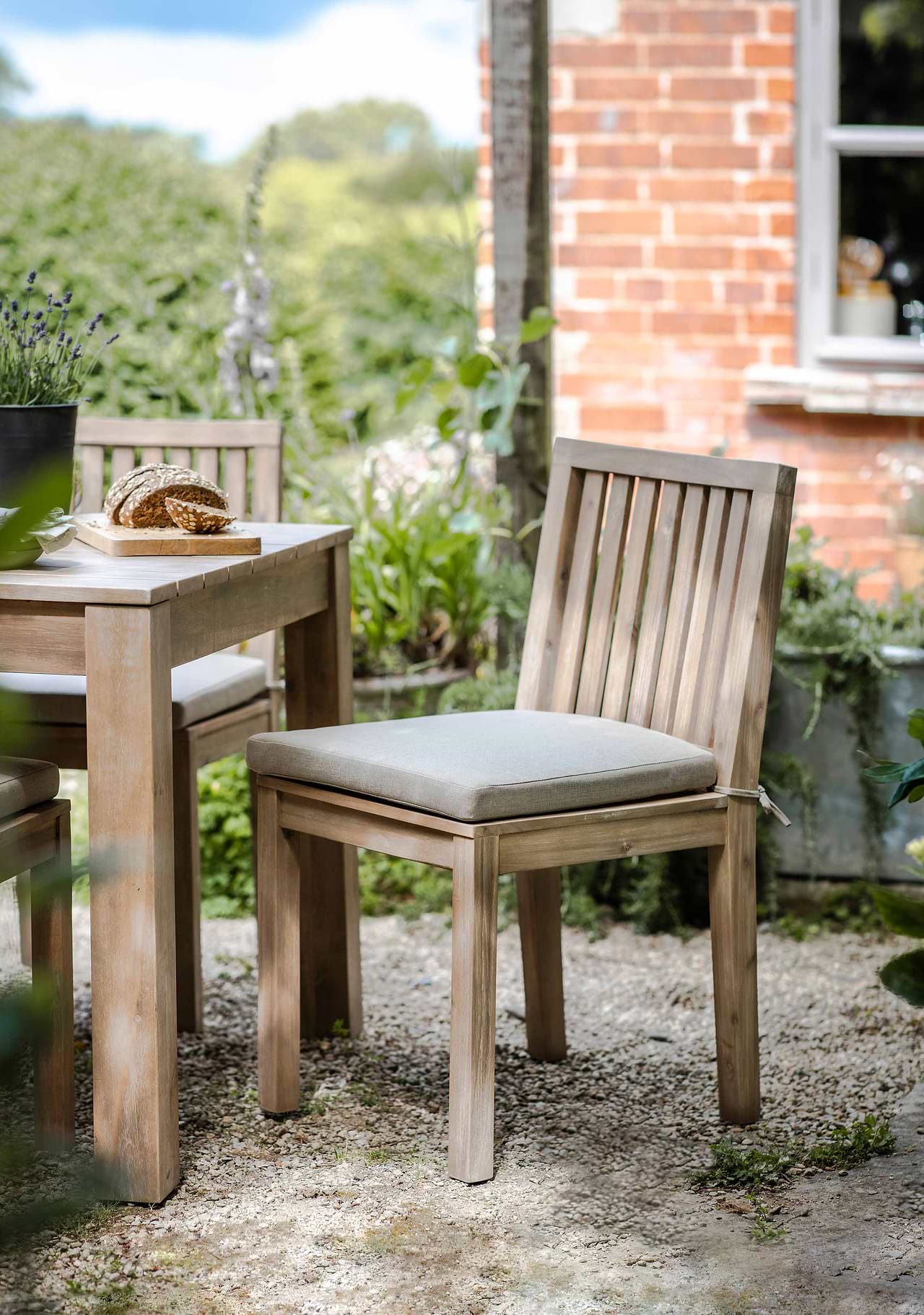 Porthallow Dining Chair Cushion Garden Trading