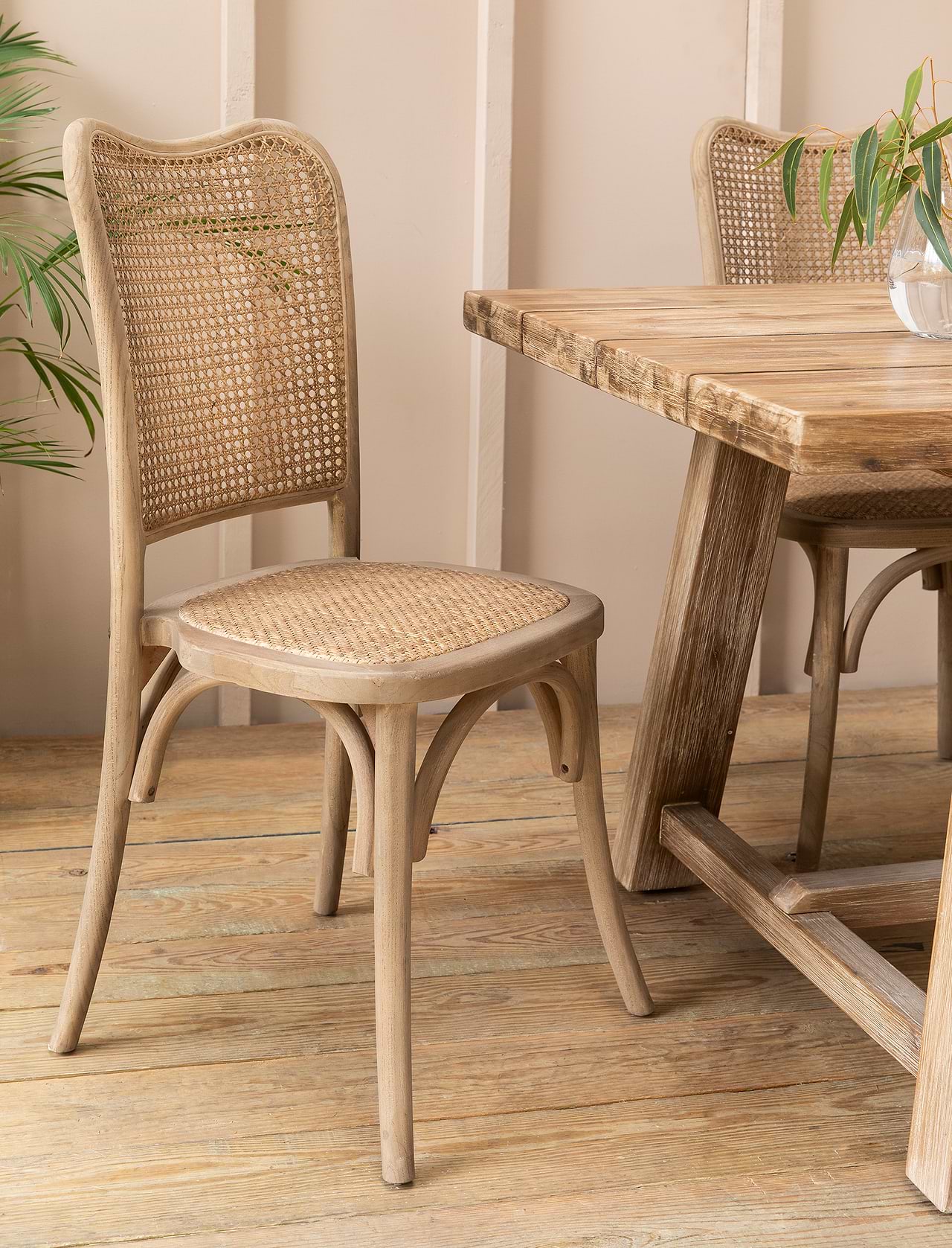 Rattan Dining Kitchen Dining Chairs Set Of ZHENGHAO Rattan Dining
