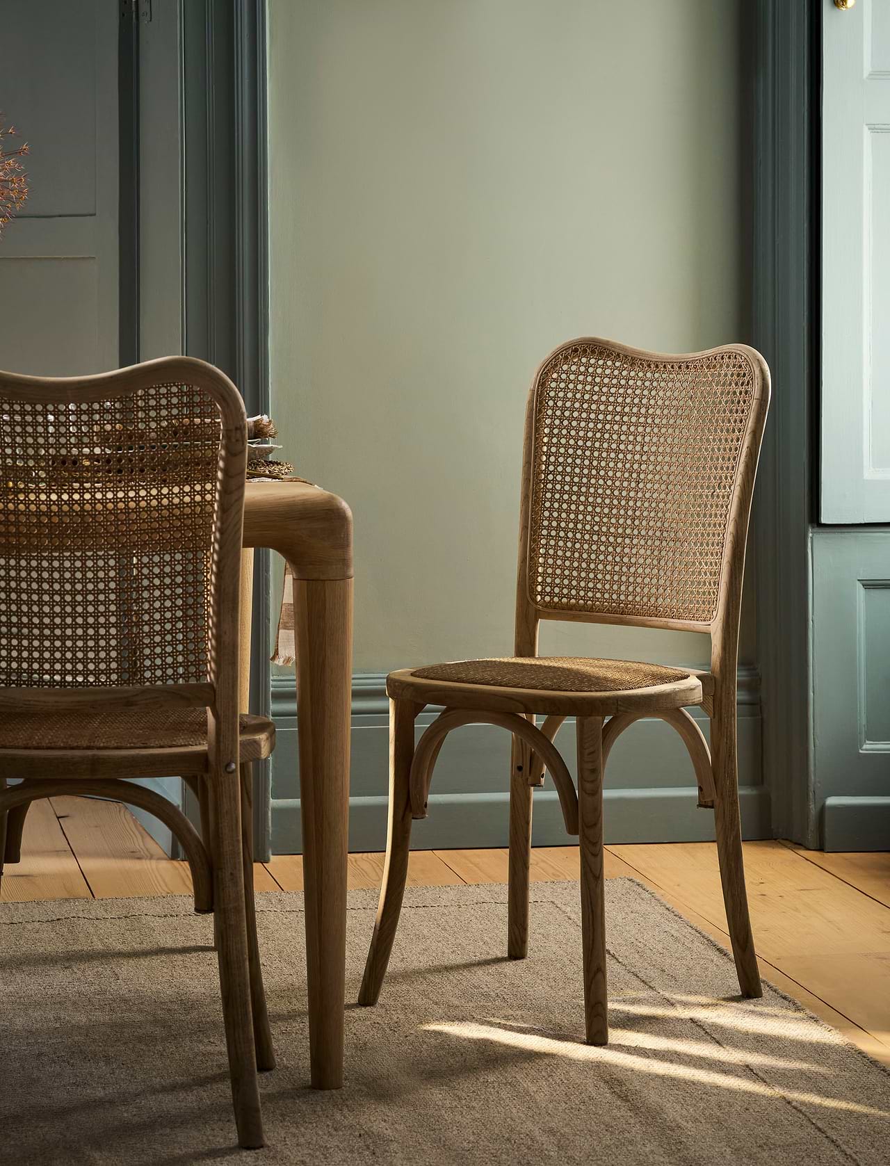 Fairlight Rattan Dining Chair Set of Natural Garden Trading