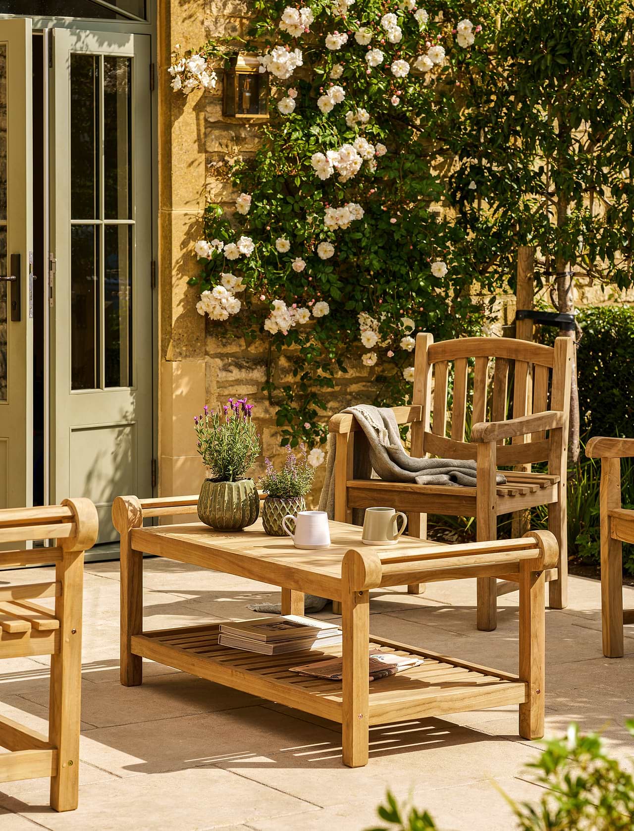 Teak Furniture Lutyens Coffee Table Sissinghurst Lutyens Two Tier