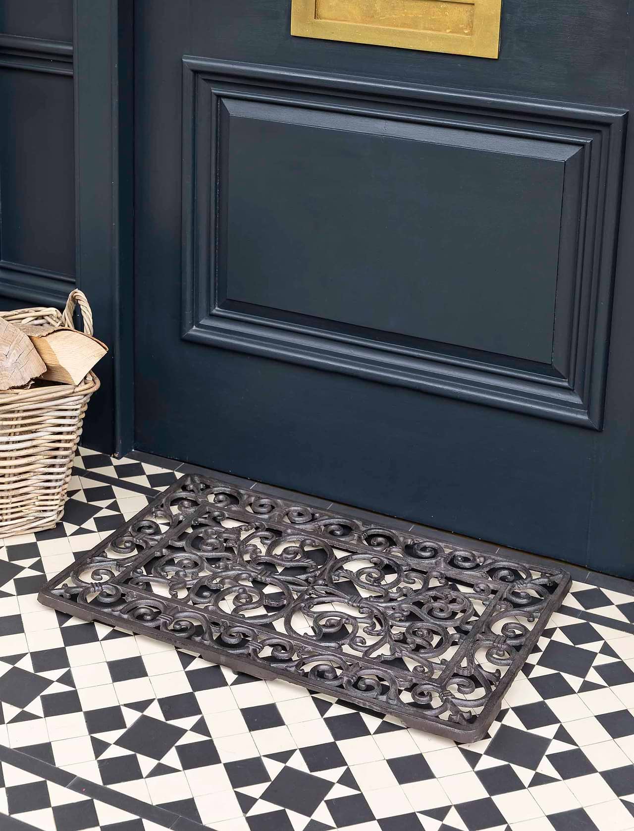 Doormat Cast Iron Cropthorne Large | Garden Trading