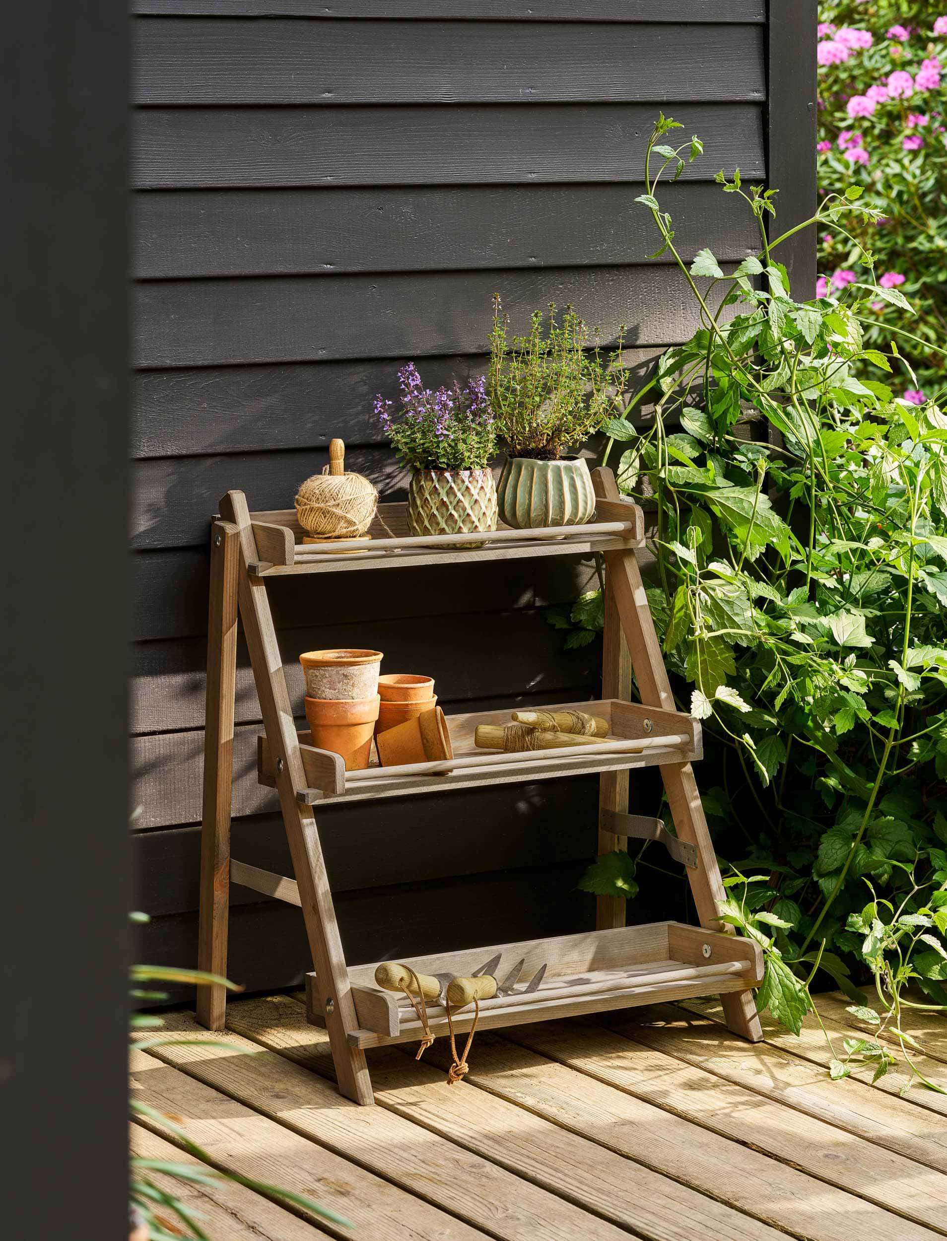 Aldsworth Plant Stand - Spruce, Natural | Garden Trading