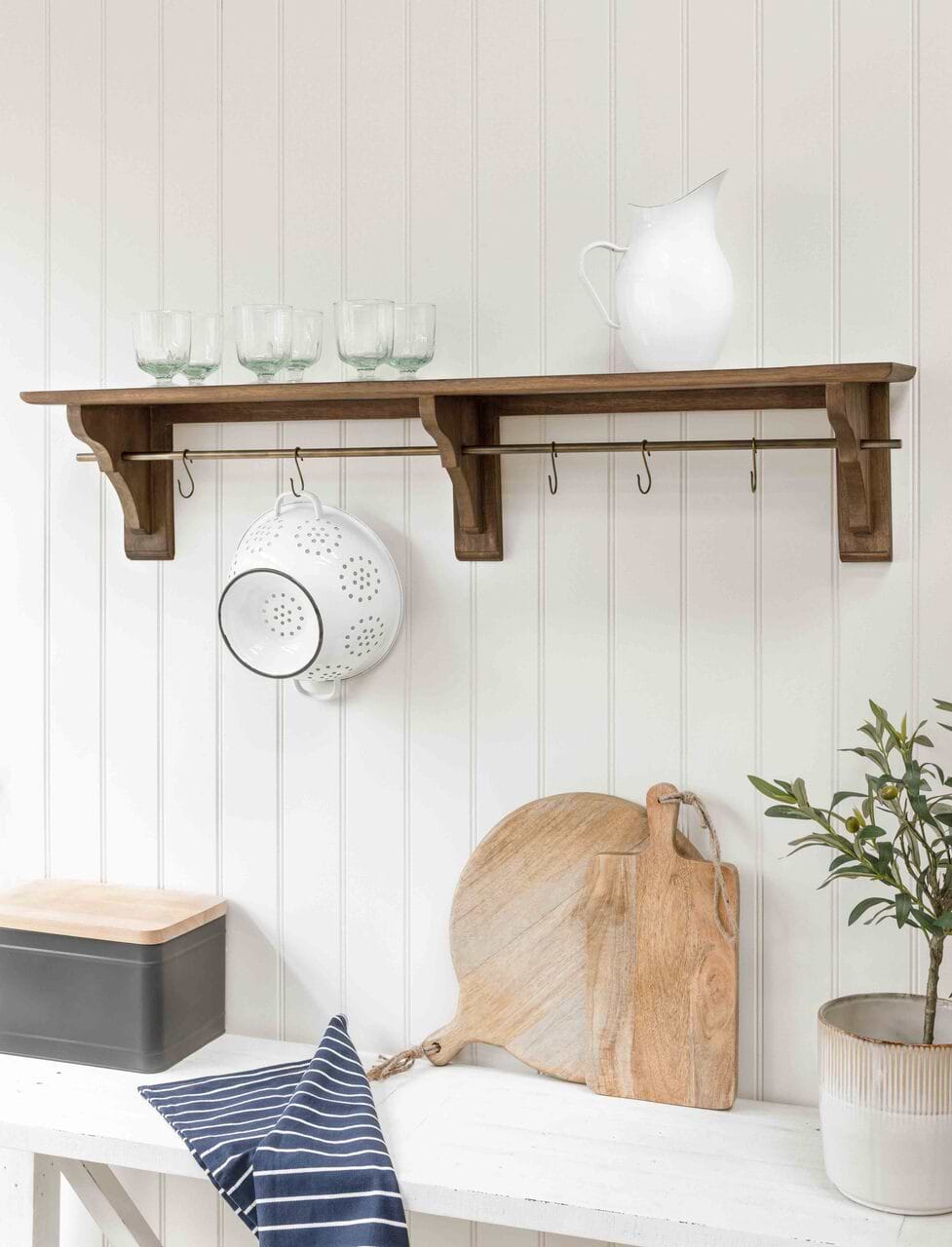 Walcote Shelf Large Natural | Garden Trading