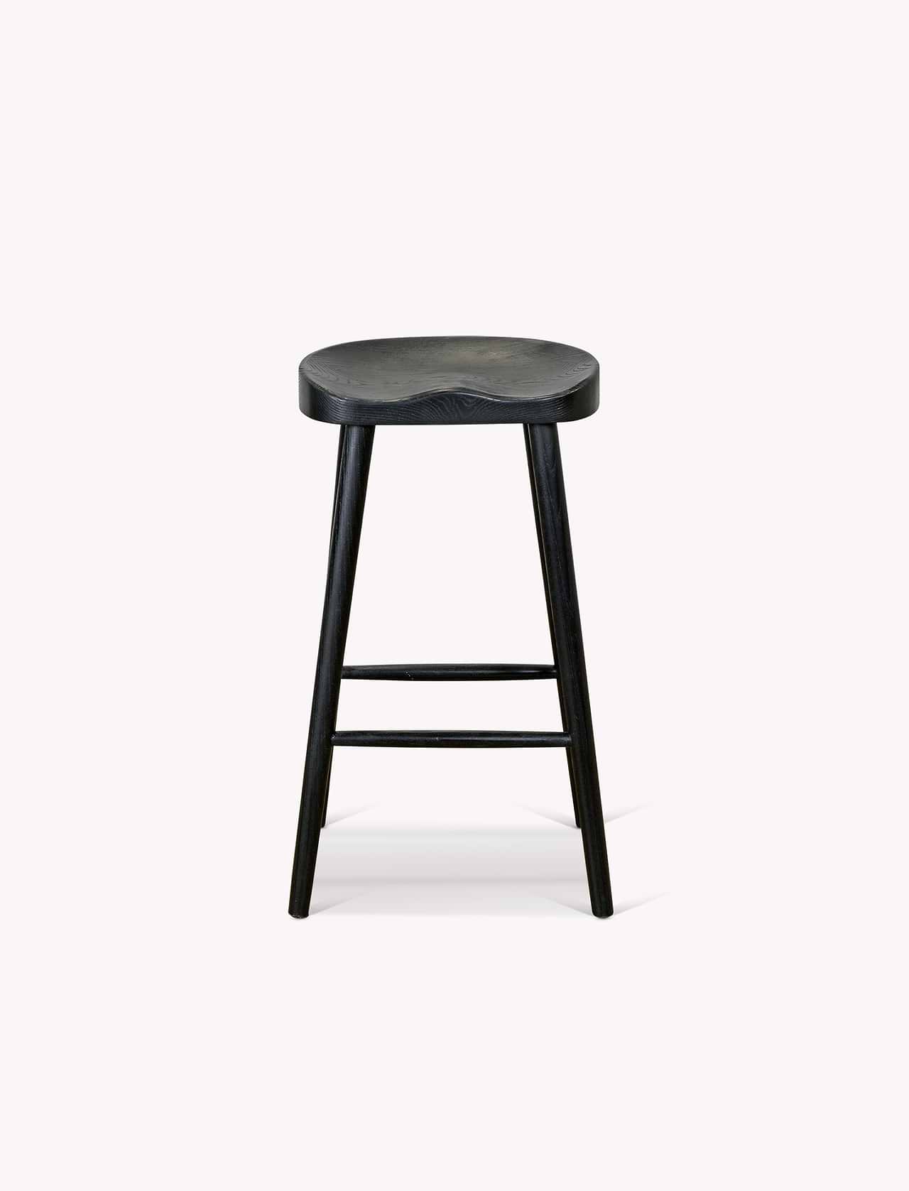 Lilley Bar Stool Black Garden Trading