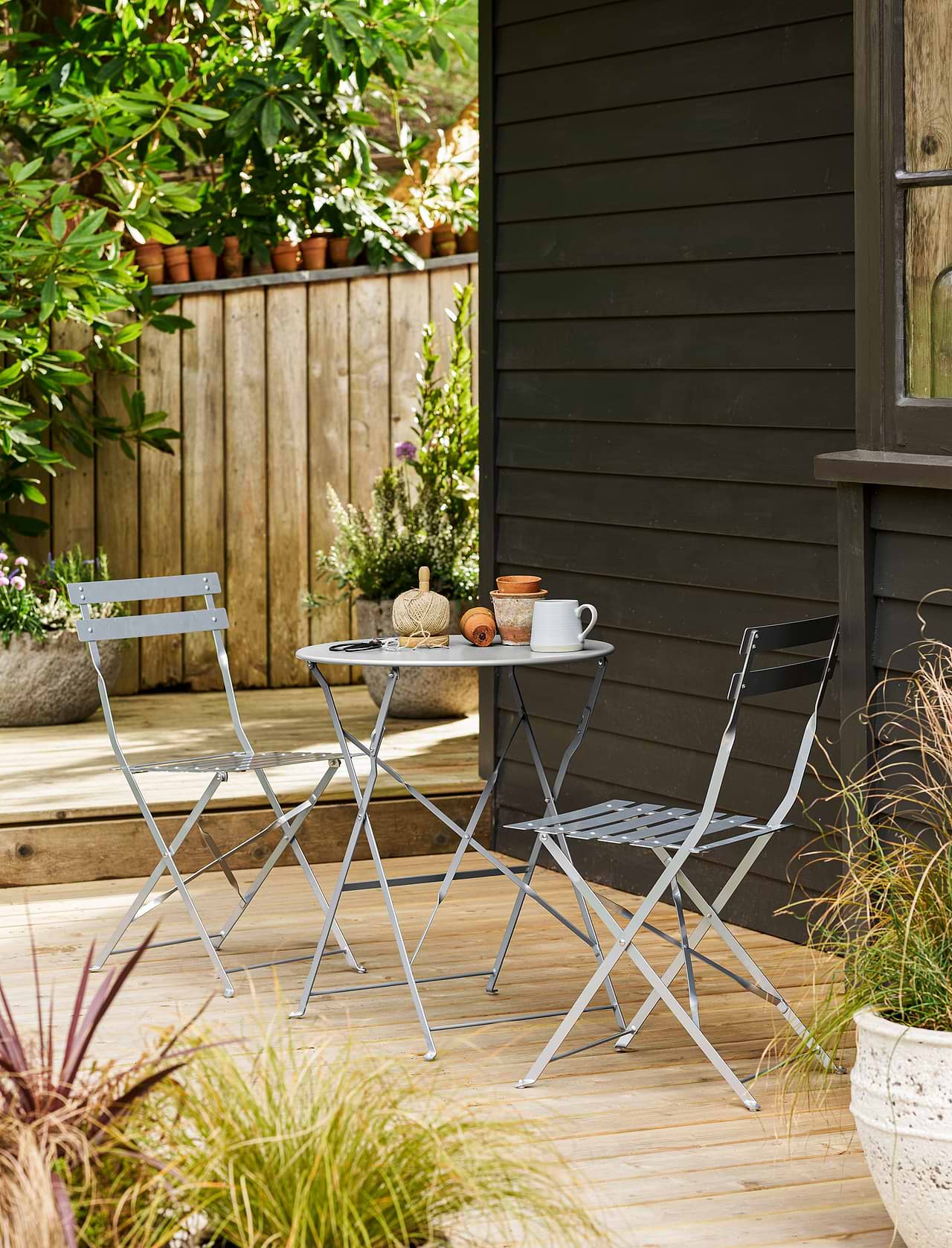 Rive Droite Bistro Set Small Clay Garden Trading