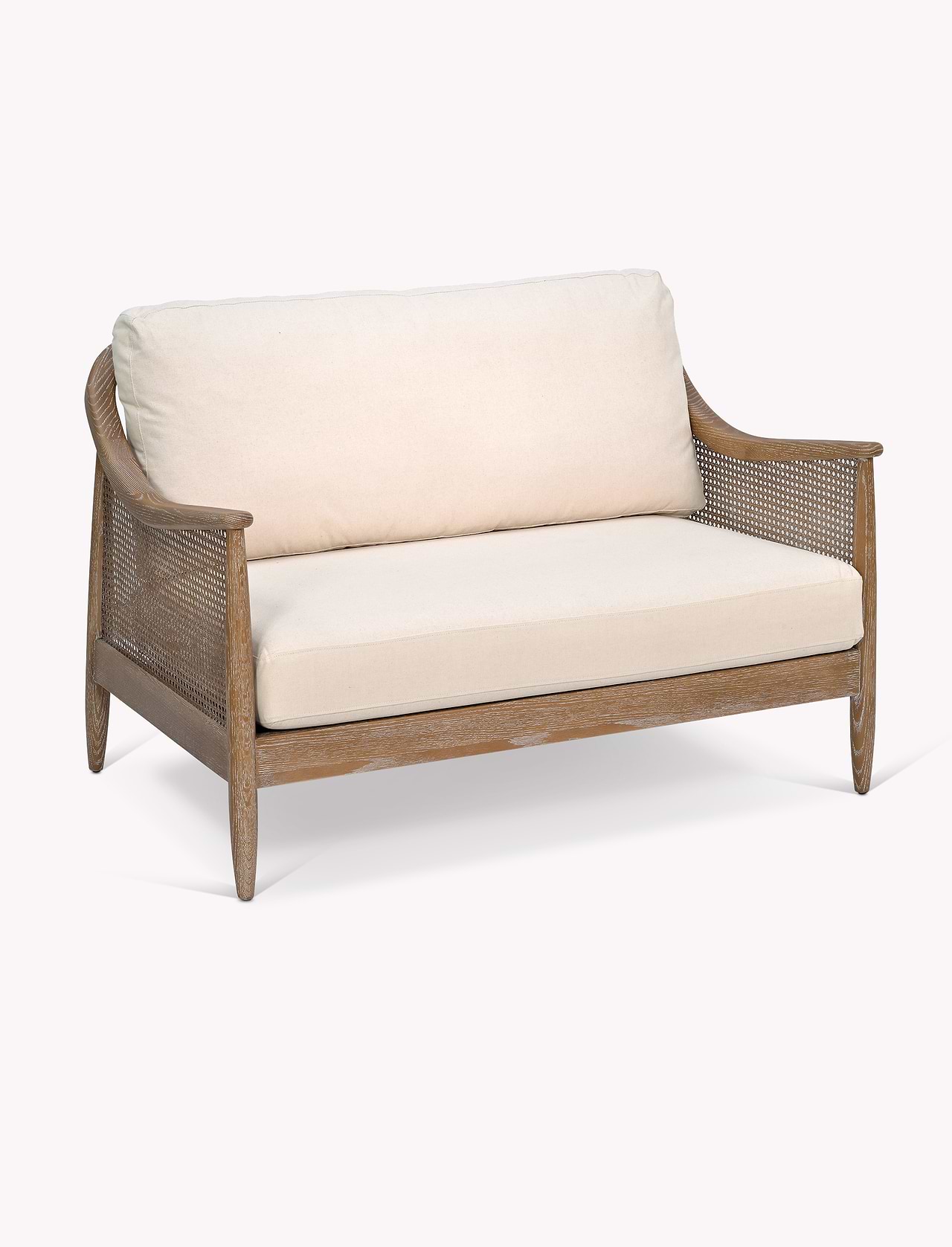 Templecombe Rattan Seater Sofa Oatmeal Garden Trading