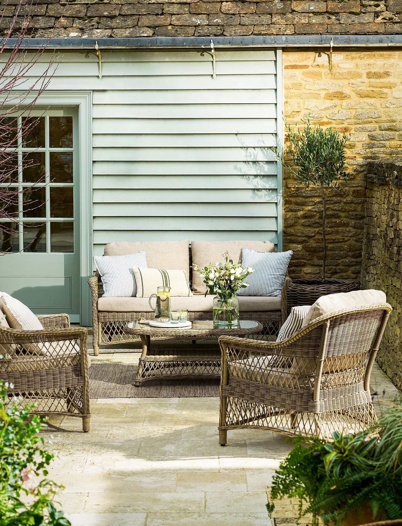 Frilford Seater Sofa Set Garden Trading