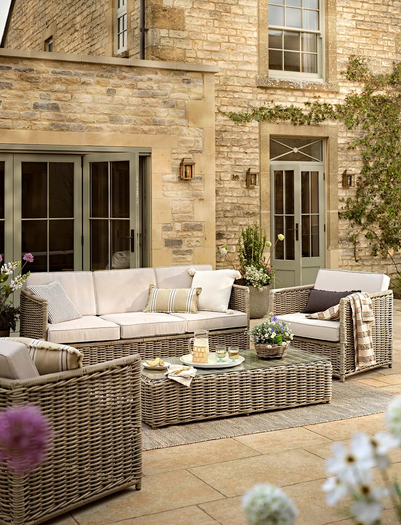Rattan Direct Large Rattan Garden Furniture Rattan Chairs Large