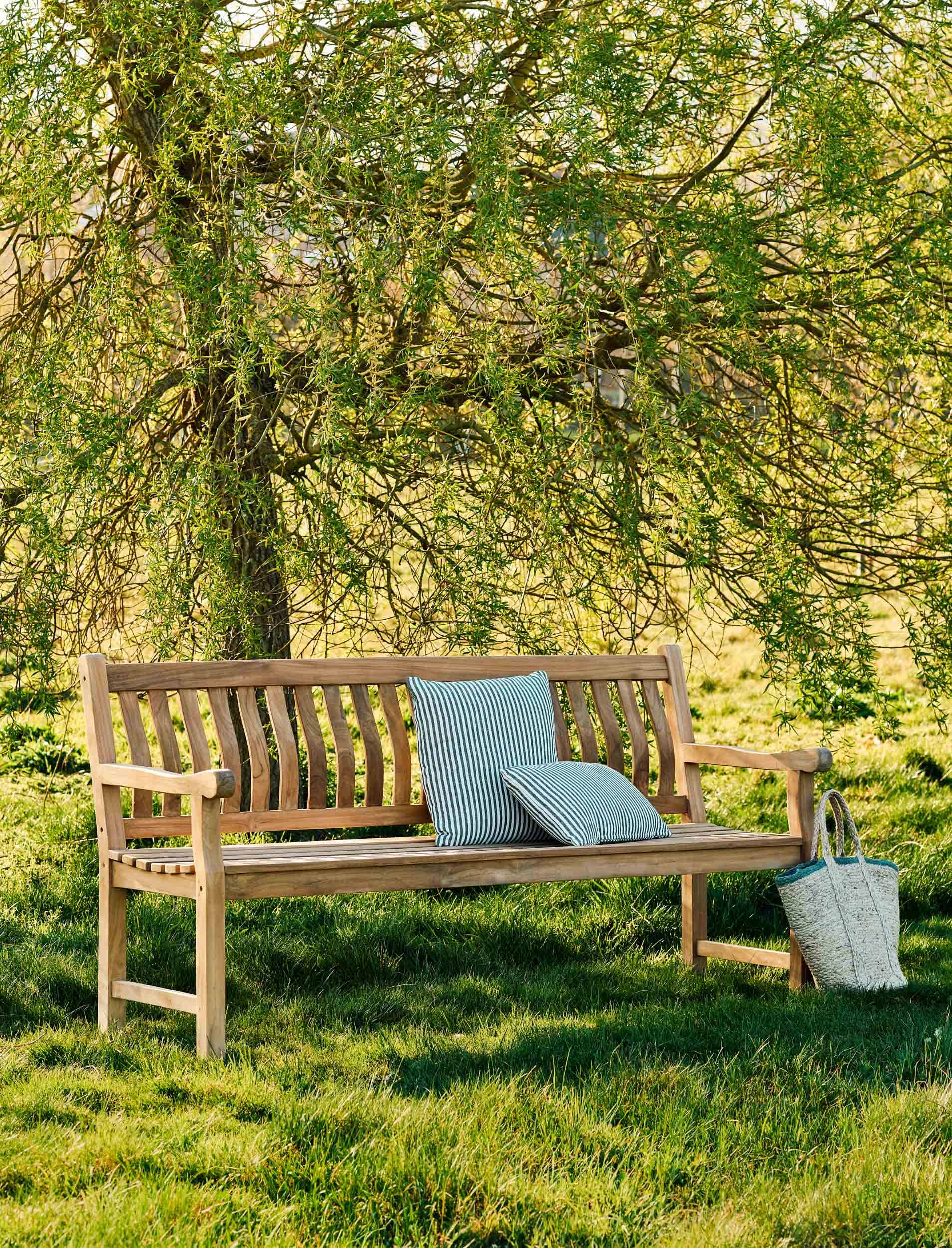 Ergo Teak Bench Seater 180cm Garden Trading