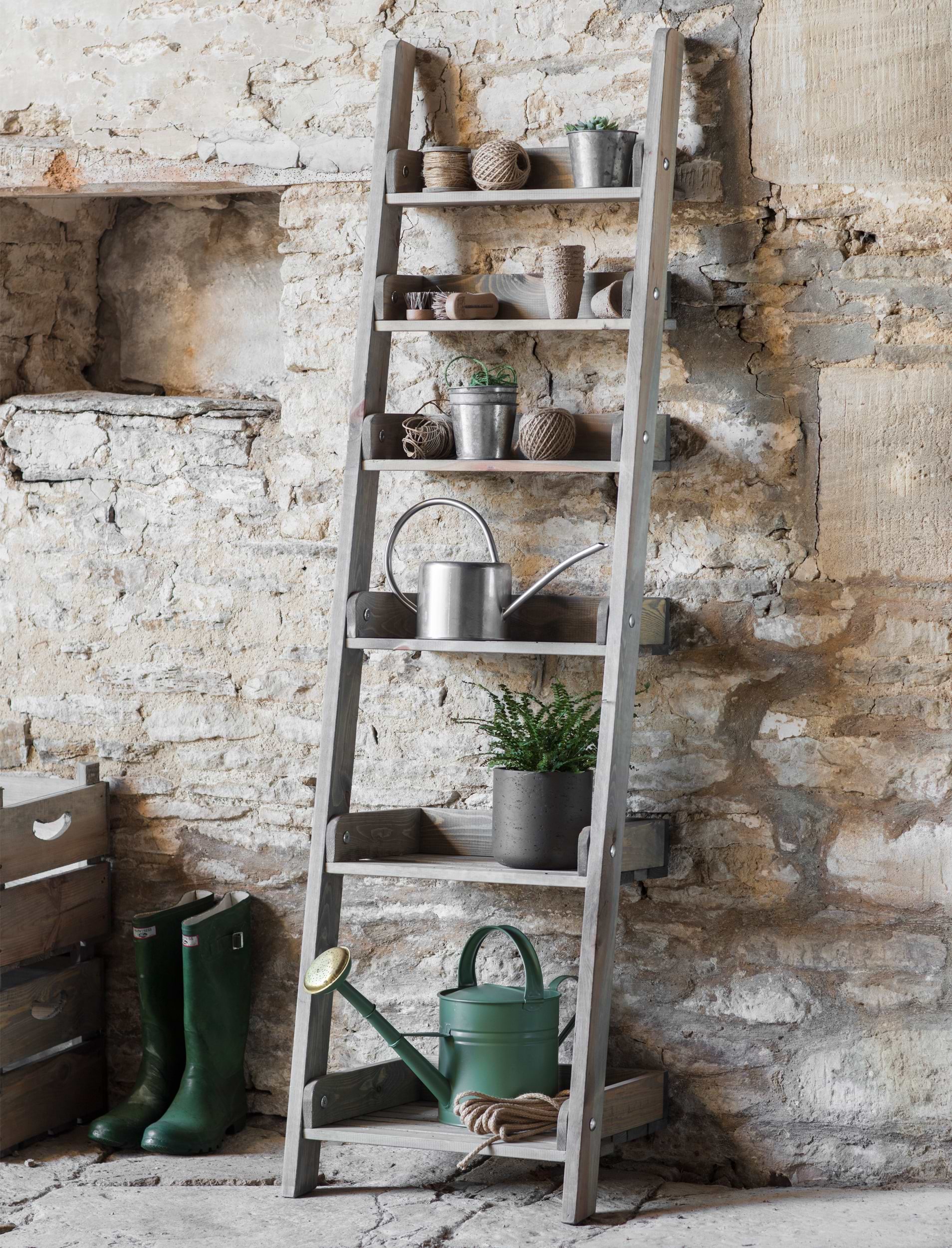Aldsworth Shelf Ladder - Spruce, Natural, Small