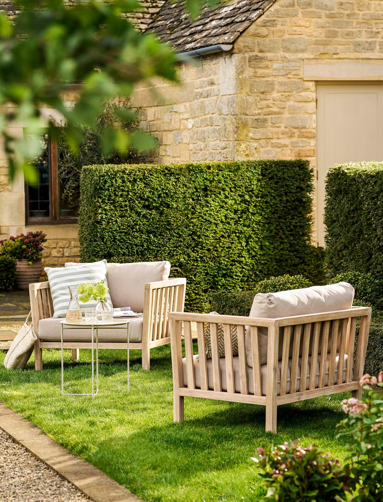 Porthallow Armchairs Set of 2 Natural