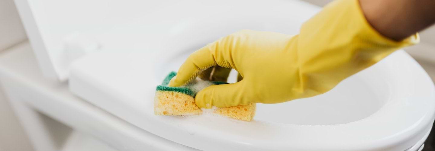 Wc schoonmaken