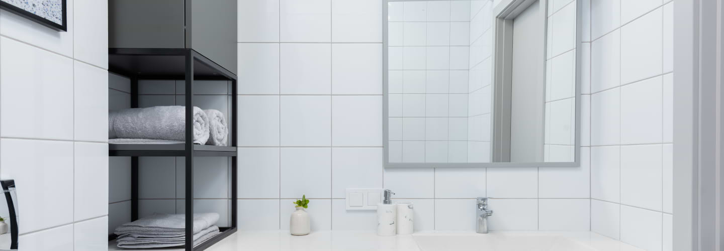 kleine badkamer