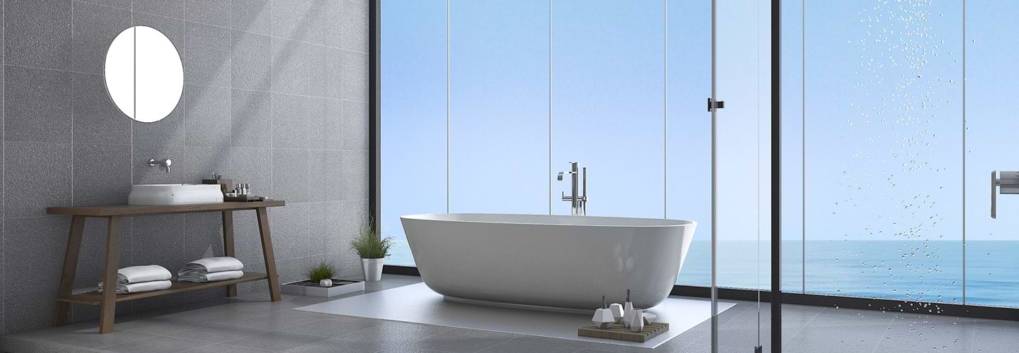 Een mediterrane badkamer in opkomst