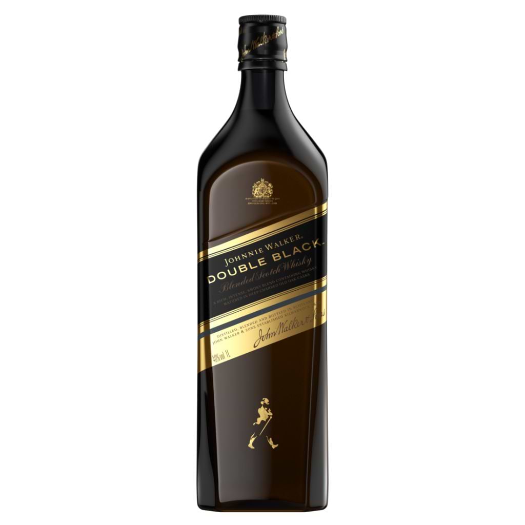 Johnnie Walker Scotch Whisky Double Black 40% 1 Liter - JOHNNIE WALKER - Duty Free