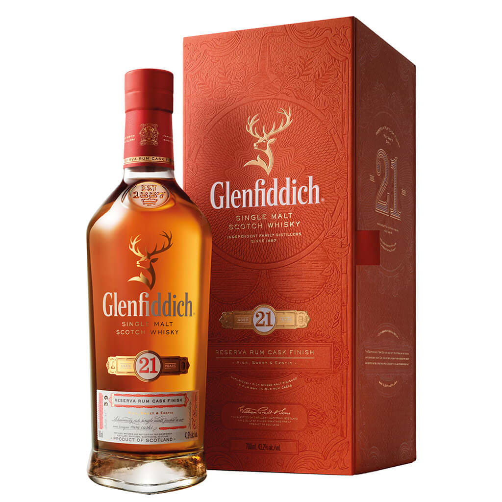 Glenfiddich Malt Schtc 21yo A 43.2% 700ml - GLENFIDDICH - Duty Free