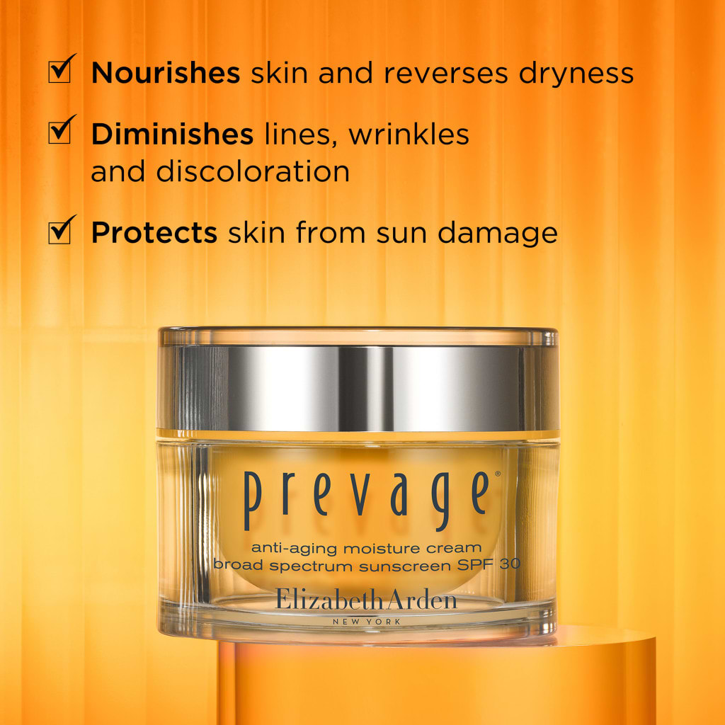 Elizabeth Arden PREVAGE Anti-Aging Moisturizer Cream SPF30 with Idebenone 50ml - ELIZABETH ARDEN - Duty Free