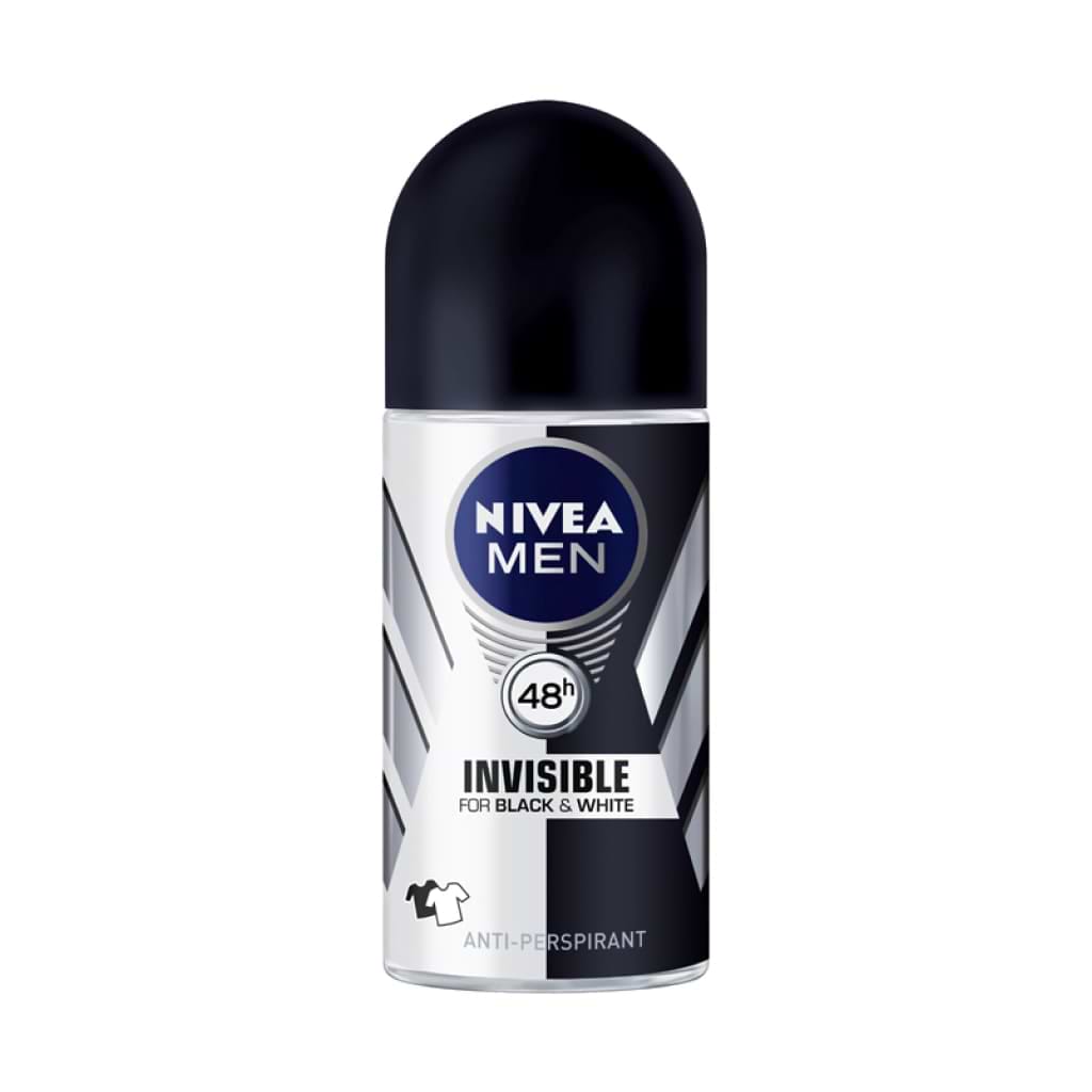 Nivea Invisible Black&whit Deo Roll O Invisible 50 Ml - NIVEA - Duty Free