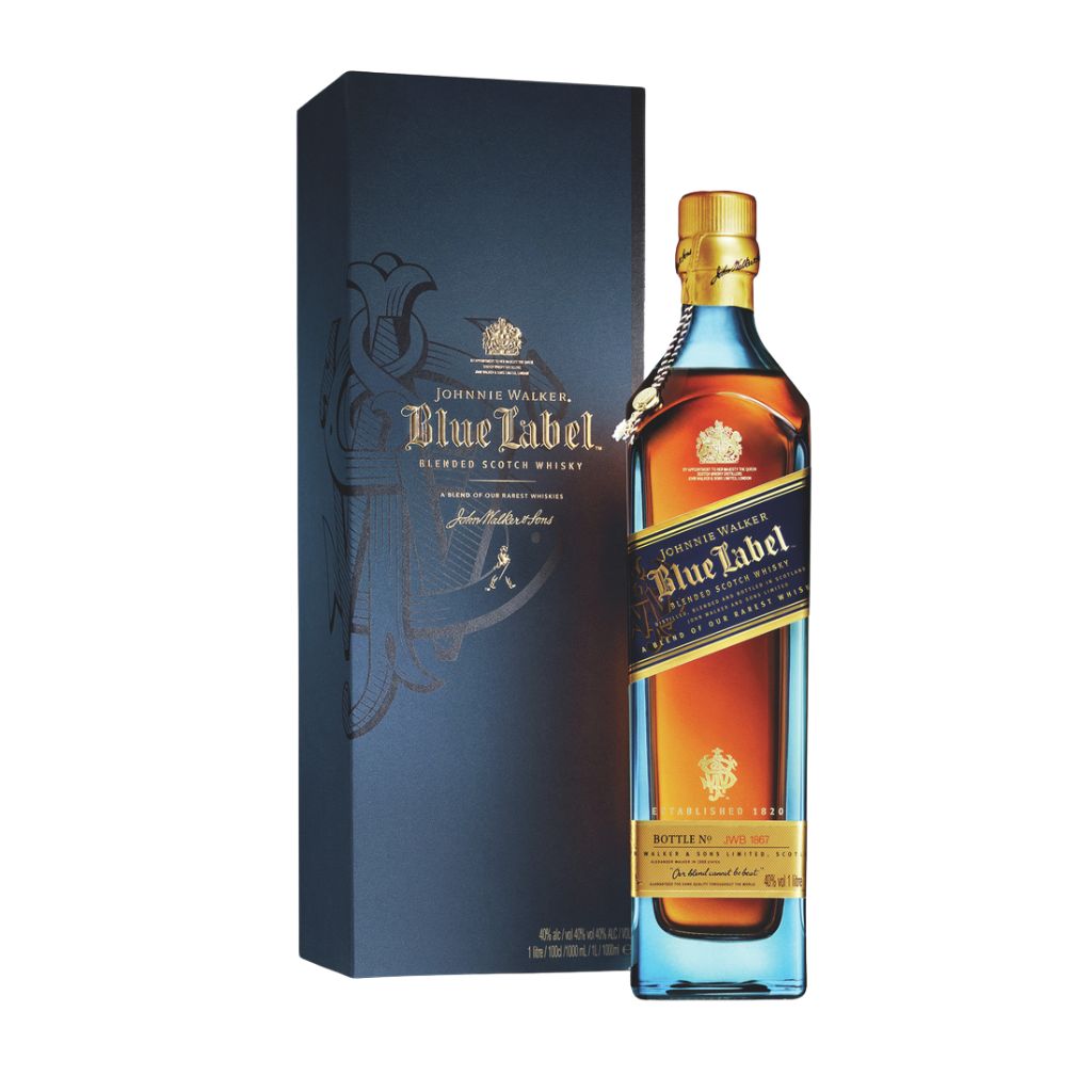 Johnnie Walker Scotch Whisky 40% Blue 1 Liter - JOHNNIE WALKER - Duty Free