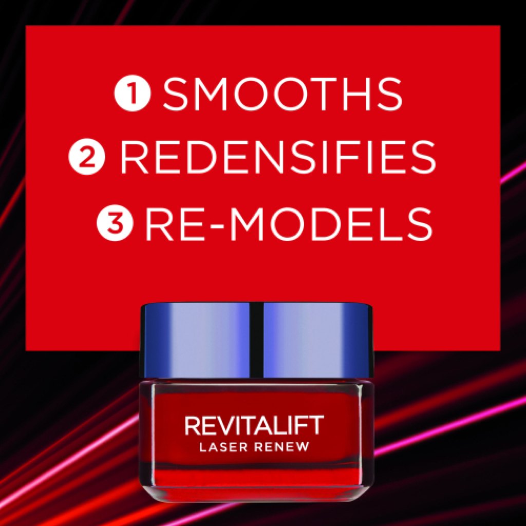 Loreal Paris Revitalift Laser Triple Action Anti-ageing Face Day Cream 50ml - LOREAL PARIS - Duty Free