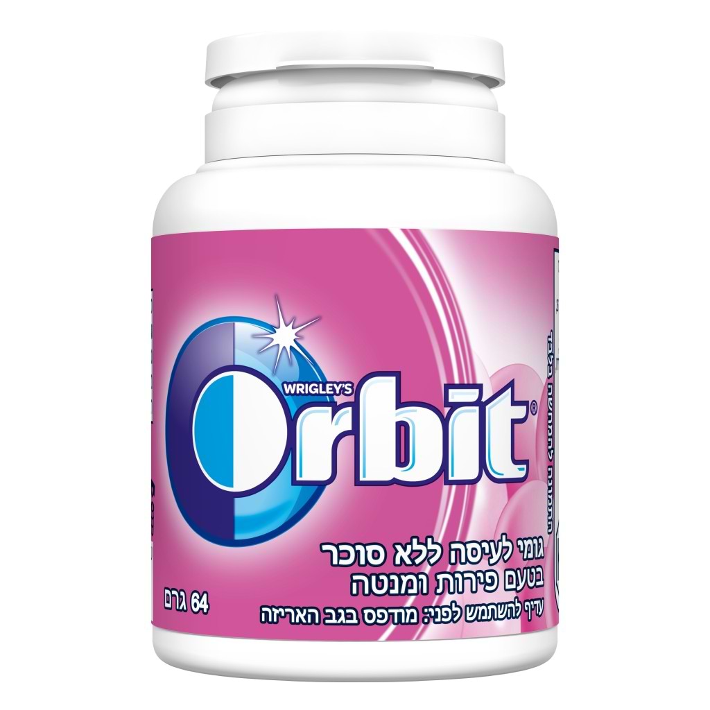 Orbit Bubblemint Gum Bottle 46 Units 64g - ORBIT - Duty Free