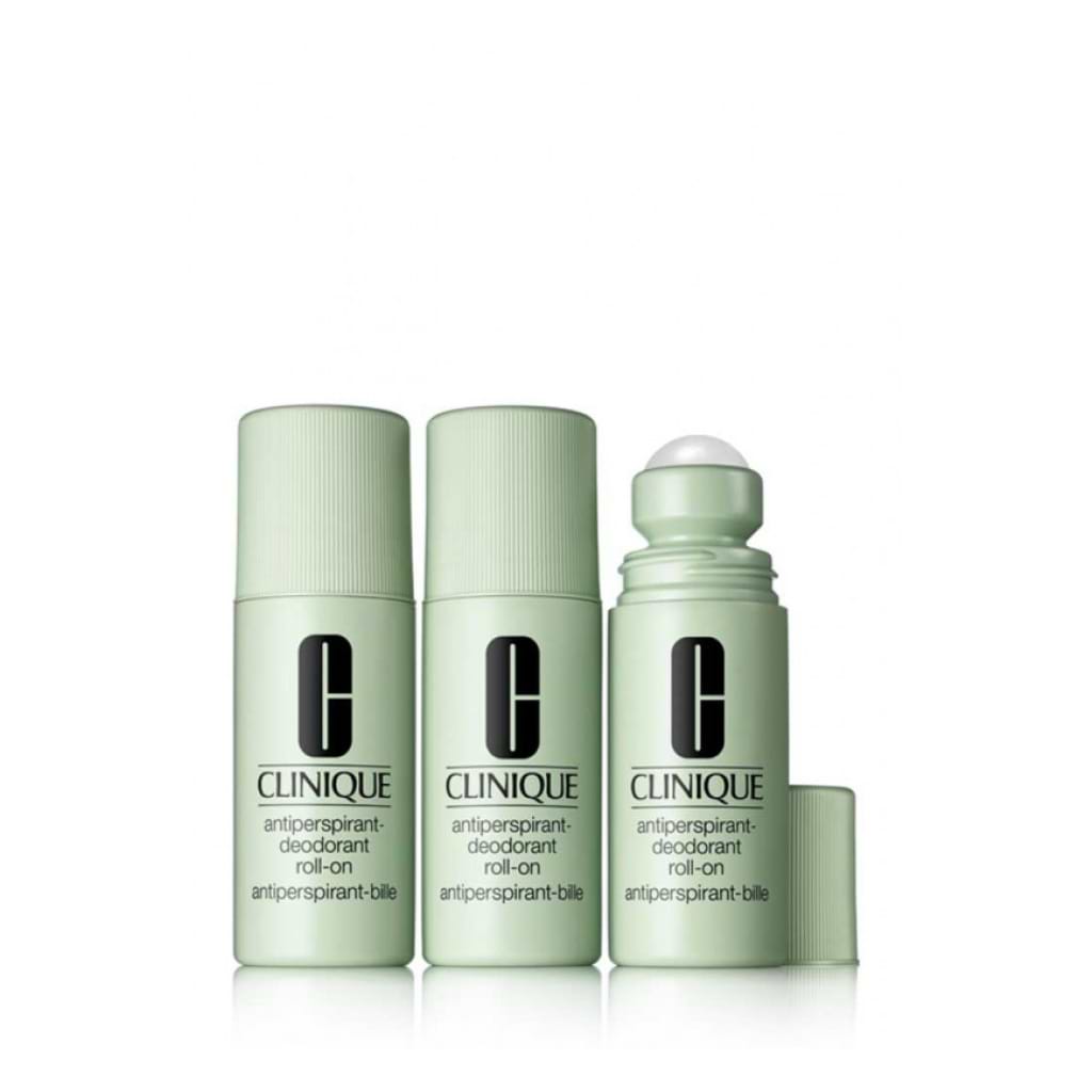 Clinique Antiperspirant Deo Deodorant Roll On Set 3X75ml - CLINIQUE - Duty Free