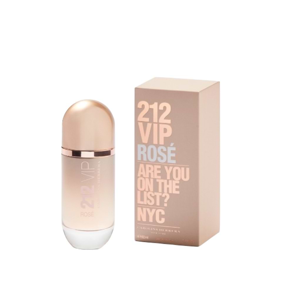 Carolina Herrera 212 Vip Rose Edp Spray 80ml - CAROLINA HERRERA - Duty Free